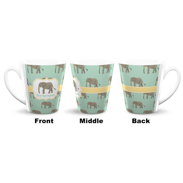 Elephant 12 Oz Latte Mug - Approval