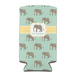 Elephant Can Cooler (tall 12 oz) (Personalized)