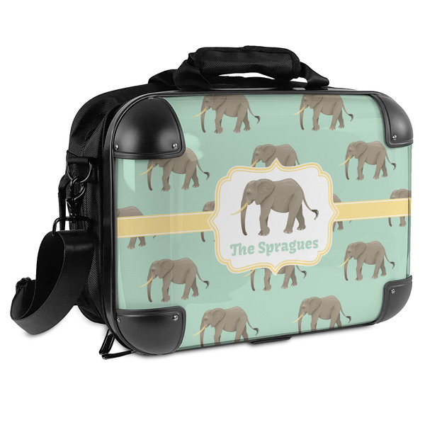 Custom Elephant Hard Shell Briefcase (Personalized)
