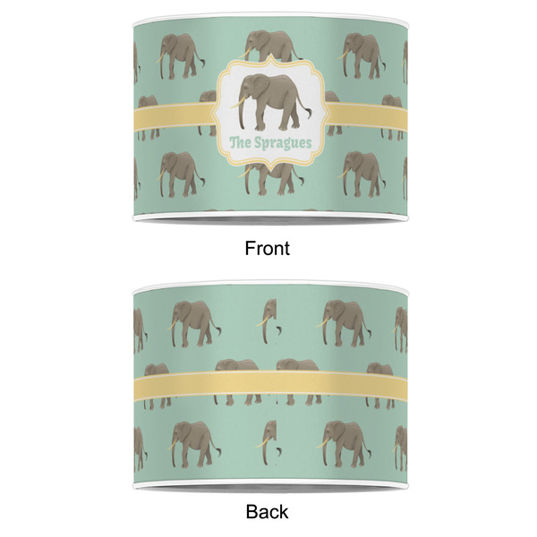 Elephant 16" Drum Lampshade - APPROVAL (Poly Film)