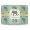 Elephant 16" Drum Lampshade - FRONT (Poly Film)