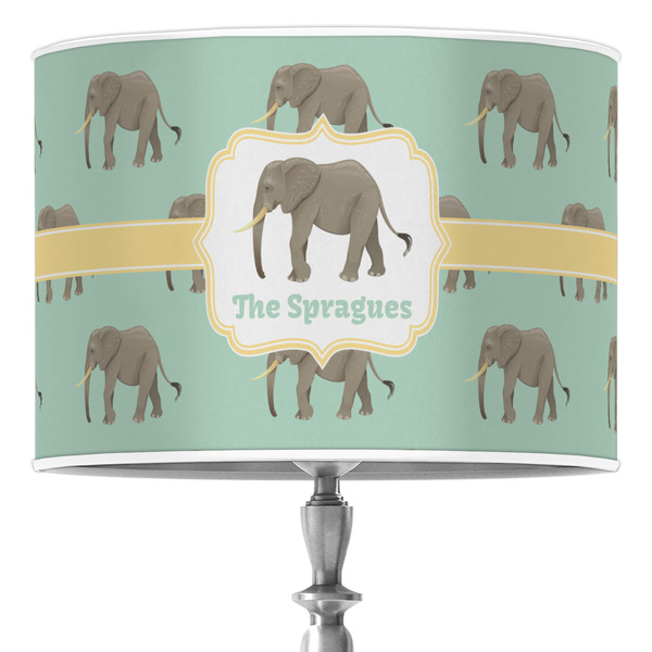 Custom Elephant Drum Lamp Shade (Personalized)