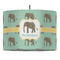 Elephant Drum Pendant Lamp (Personalized)