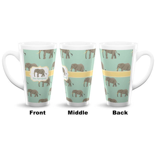 Elephant 16 Oz Latte Mug - Approval
