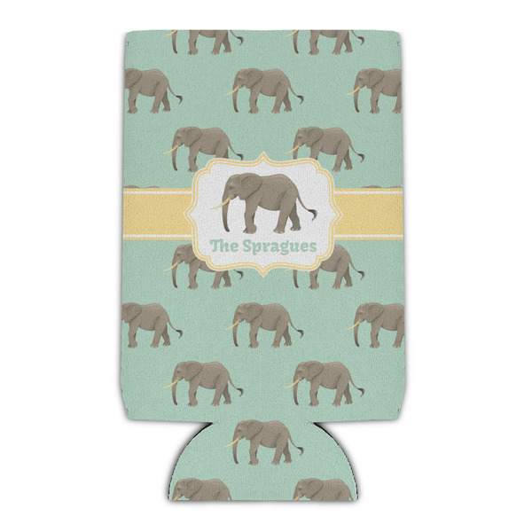 Custom Elephant Can Cooler (16 oz) (Personalized)