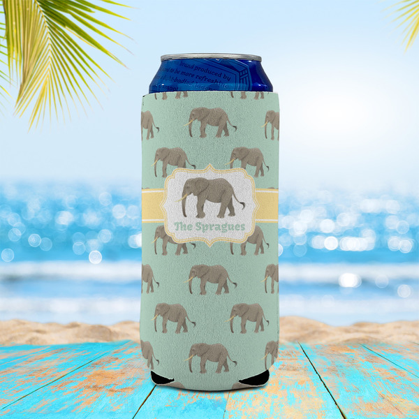 Elephant 16oz Can Sleeve - LIFESTYLE