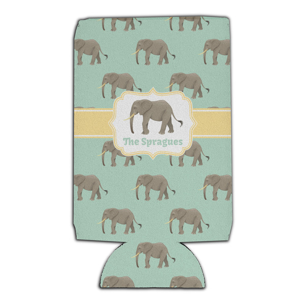 Elephant 16oz Can Sleeve - Set of 4 - FRONT