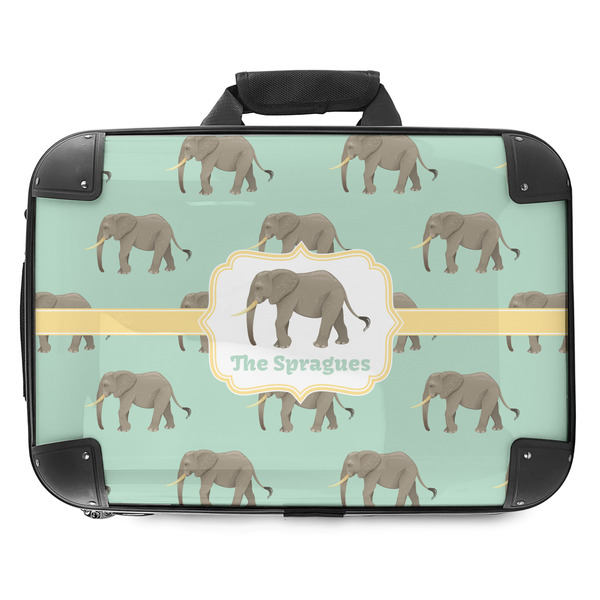 Custom Elephant Hard Shell Briefcase - 18" (Personalized)