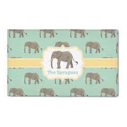 Elephant 3' x 5' Indoor Area Rug (Personalized)