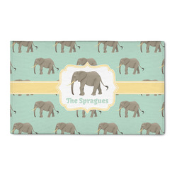 Elephant 3' x 5' Patio Rug (Personalized)