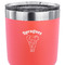 Elephant 30 oz Stainless Steel Ringneck Tumbler - Coral - CLOSE UP