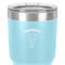 Elephant 30 oz Stainless Steel Ringneck Tumbler - Teal - Close Up