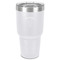 Elephant 30 oz Stainless Steel Tumbler - White - Single-Sided (Personalized)