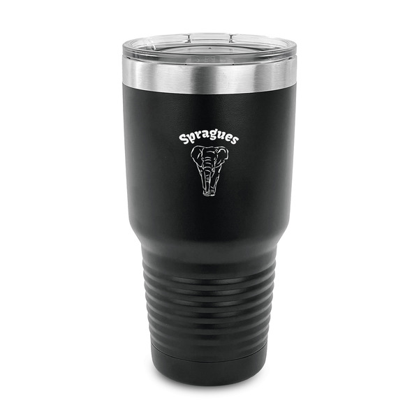 Custom Elephant 30 oz Stainless Steel Tumbler (Personalized)