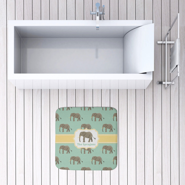 Elephant 48x48 Foam Memory Mat - LIFESTYLE