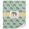 Elephant 50x60 Sherpa Blanket