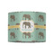 Elephant 8" Drum Lampshade - FRONT (Fabric)