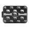 Elephant Aluminum Baking Pan with Black Lid (Personalized)