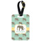 Elephant Metal Luggage Tag w/ Name or Text