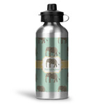 Elephant Water Bottle - Aluminum - 20 oz (Personalized)