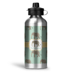 Elephant Water Bottle - Aluminum - 20 oz (Personalized)