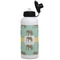 Elephant Aluminum Water Bottle - White Front