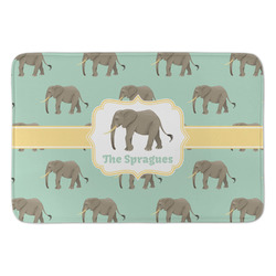 Elephant Anti-Fatigue Kitchen Mat (Personalized)