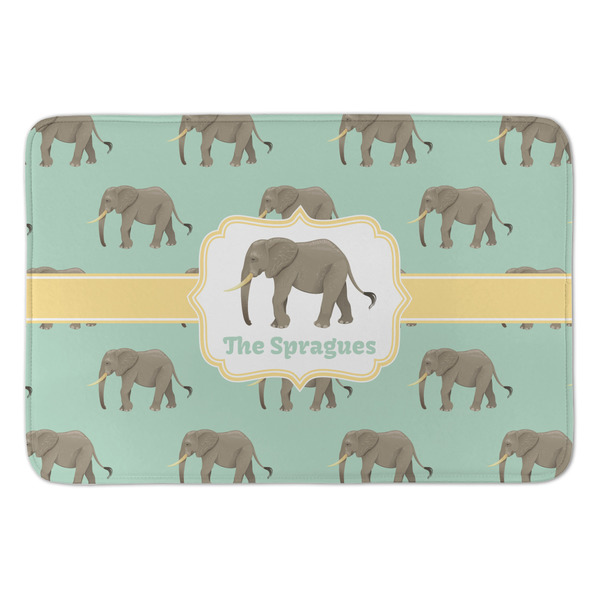 Custom Elephant Anti-Fatigue Kitchen Mat (Personalized)