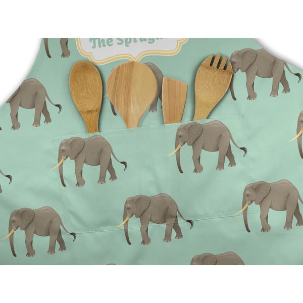 Elephant Apron - Pocket Detail with Props