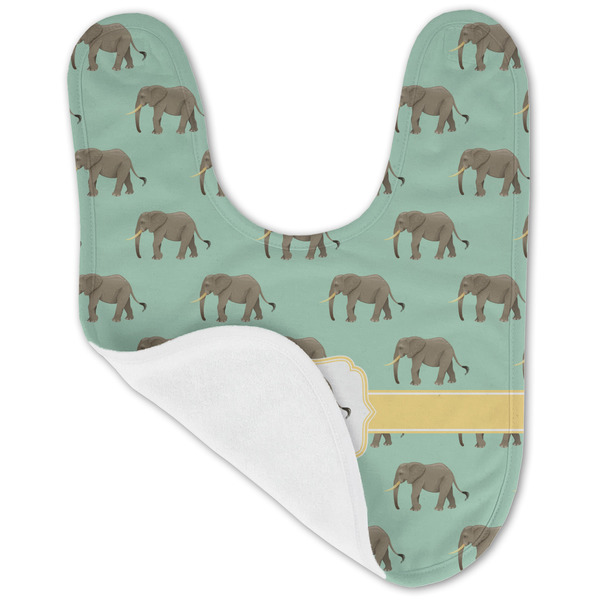 Elephant Baby Bib - AFT folded