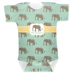 Elephant Baby Bodysuit (Personalized)