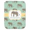 Elephant Baby Swaddling Blanket - Flat