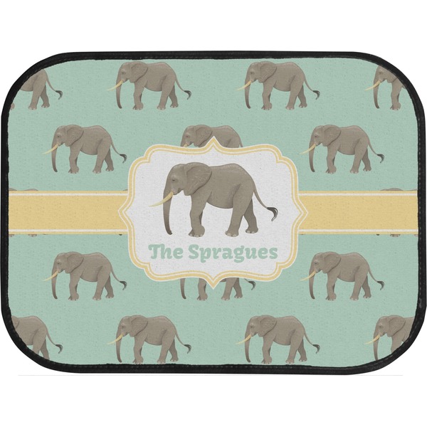 Elephant Back Seat Car Mat