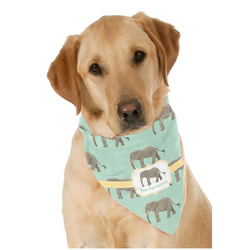Elephant Dog Bandana Scarf w/ Name or Text