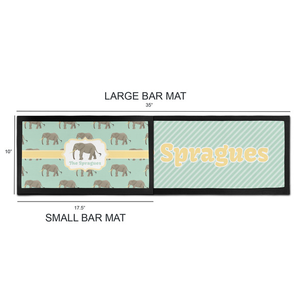 Elephant Bar Mats - Sizing Chart