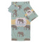 Elephant Bath Towel Sets - 3-piece - Front/Main
