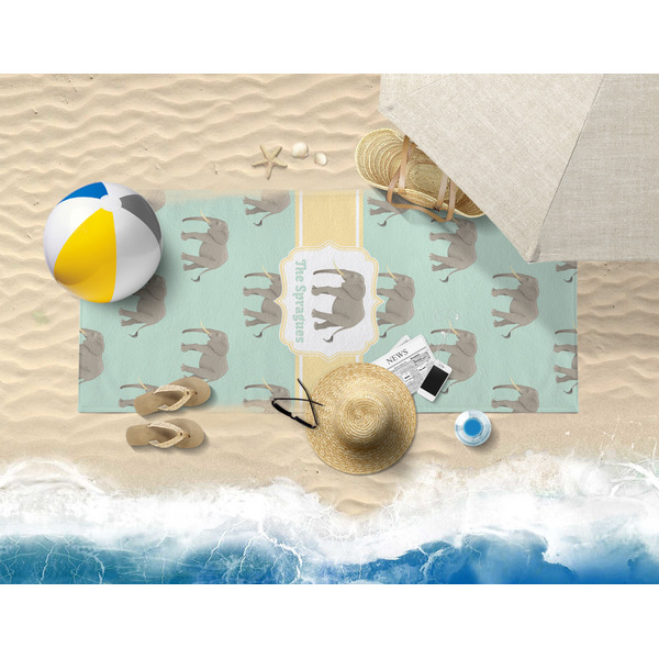 Elephant Beach Towel Lifestyle