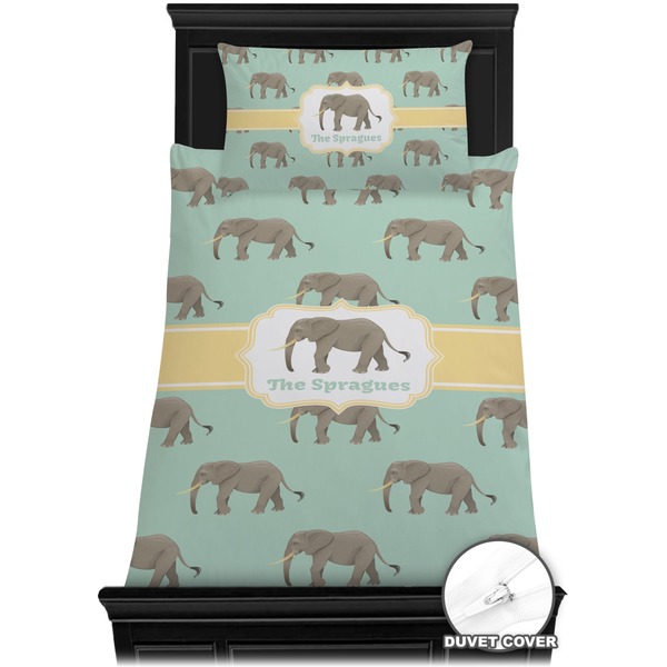 Elephant Bedding Set (Twin) - Duvet
