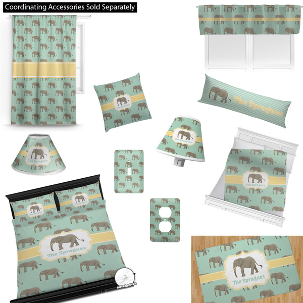 Elephant Bedroom Decor & Accessories2