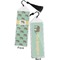 Elephant Bookmark with tassel - Front and Back