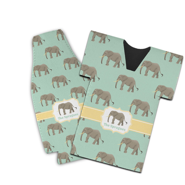 Custom Elephant Bottle Cooler (Personalized)