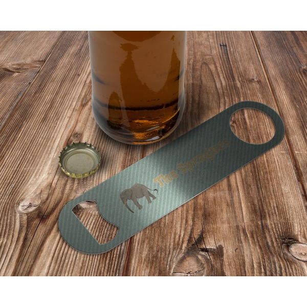 Elephant Bottle Opener - In Use