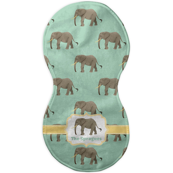Elephant Burp Peanut Shaped Flat
