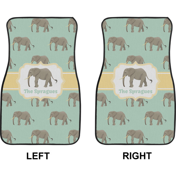 Elephant Car Mat Front - Approval