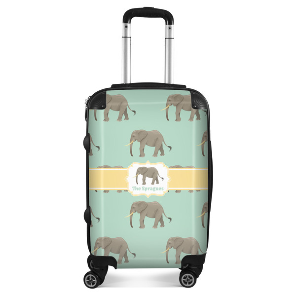 Custom Elephant Suitcase - 20" Carry On (Personalized)