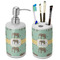 Elephant Ceramic Bathroom Accessories Set (Personalized)