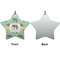 Elephant Ceramic Flat Ornament - Star Front & Back (APPROVAL)