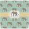 Elephant Ceramic Tile Hot Pad