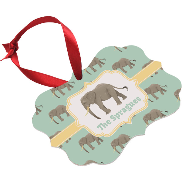 Elephant Christmas Ornament