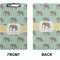 Elephant Clipboard (Legal) (Front + Back)